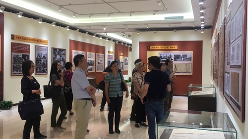 同心同行·學悟使命——北語統戰人員赴國家典籍博物館參觀“大道同行”展覽